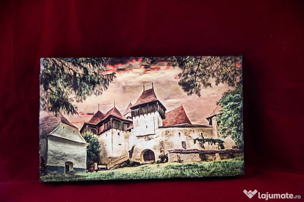 Tablou biserica saseasca Viscri