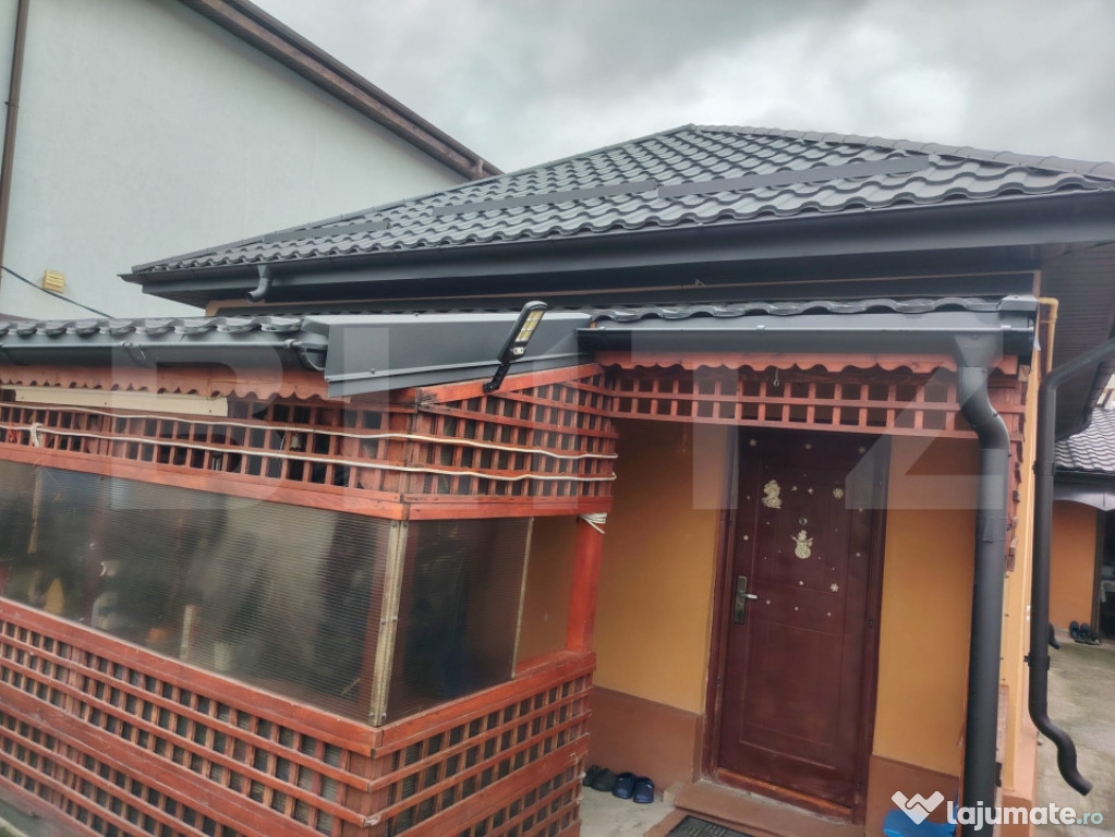 Casa parter 137 mp, complet renovata si mobilata, zona buna