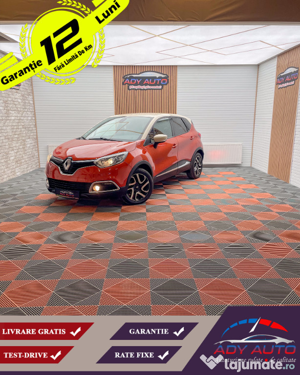 Renault Captur, 1.5Diesel, Garantie 12 luni, Buy-Back,Rate fixe