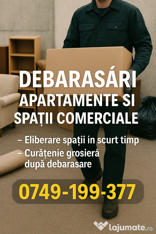 Debarasari apartamente, spatii comerciale