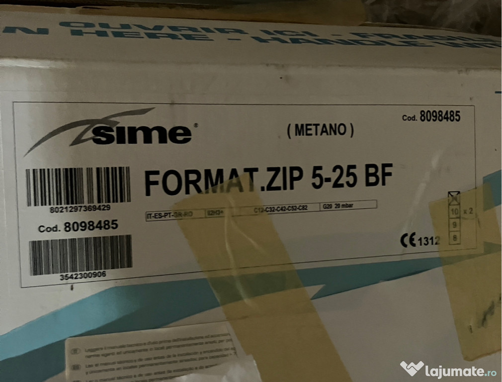 Centrala termica gaz