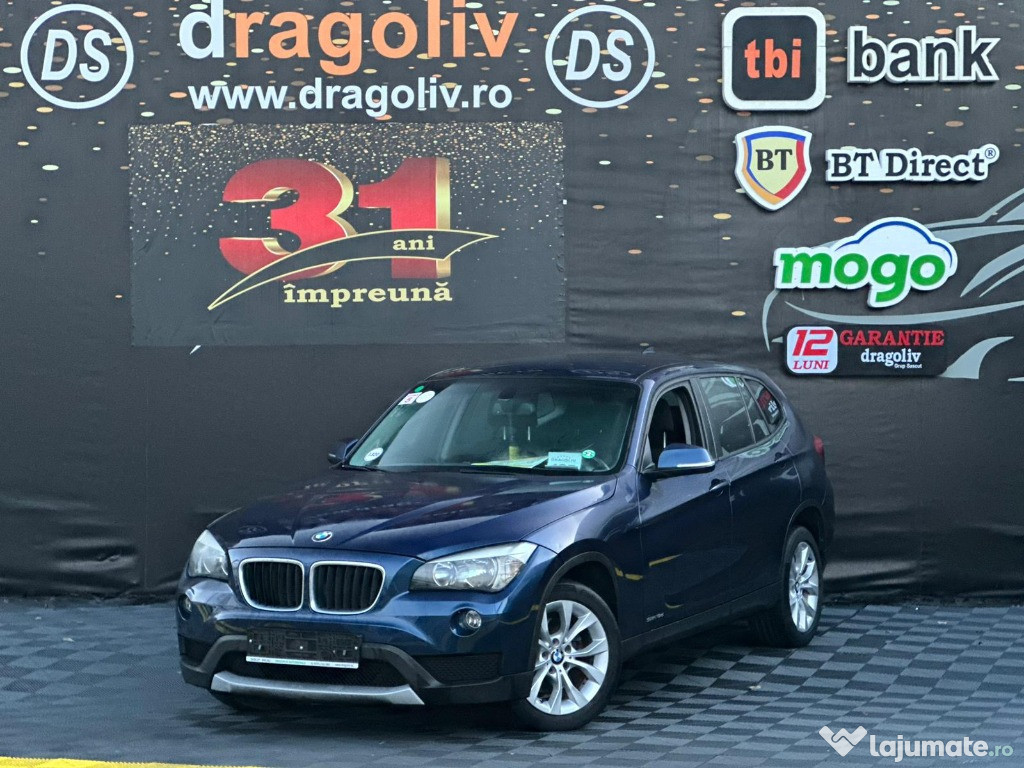 Bmw x1, 2.0d, euro 5, clima, navi, garantie 12 luni, rate avans