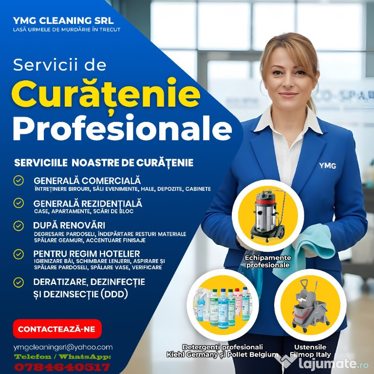Adaugă titlul Servicii profesionale de curățenie & DDD