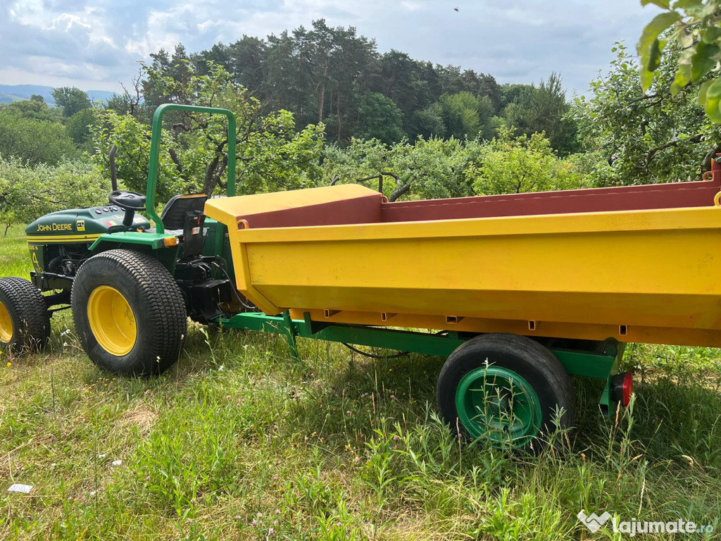 Remorcă tractor basculabila