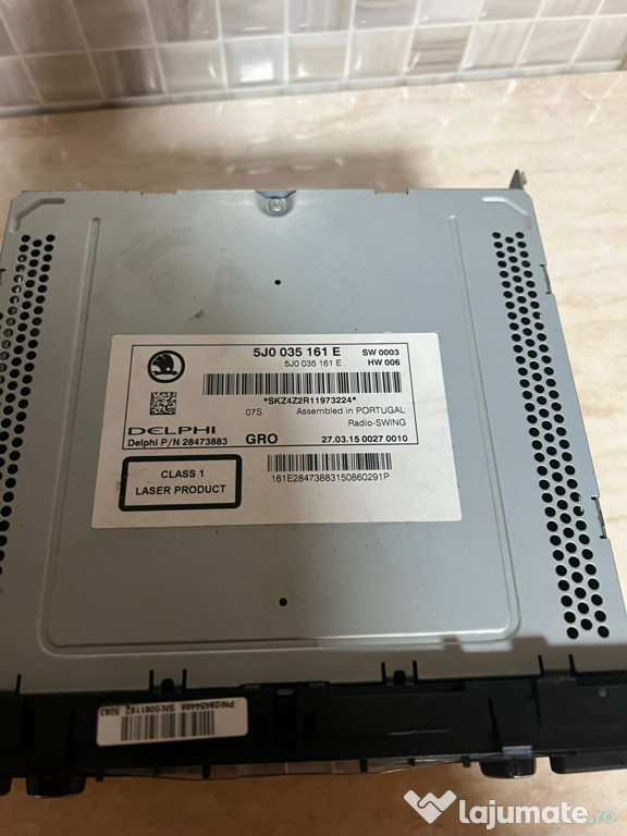 Radio CD Skoda Rapid 2015