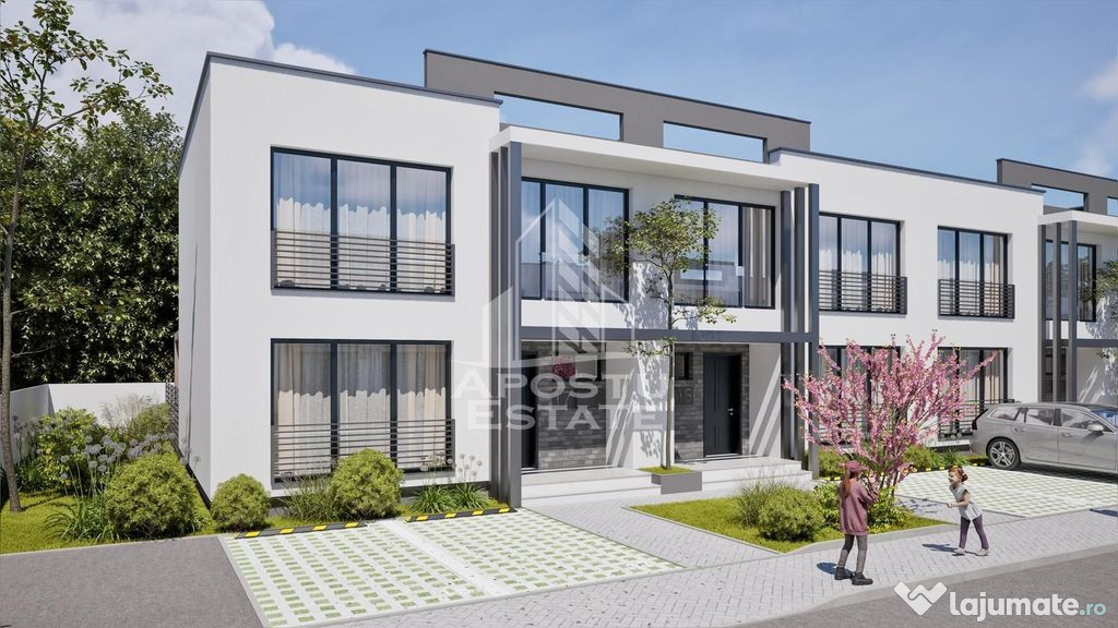 Ansamblu de 18 case moderne - Parneava