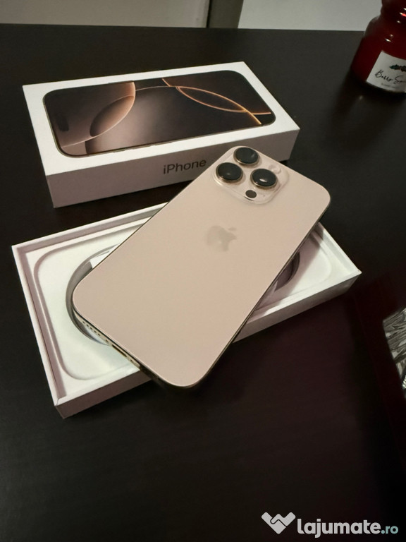 Iphone 16 Pro,256,Desert Titanium,ca Nou