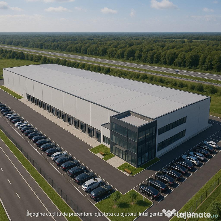 Spatii industriale si birouri 11000 mp in Popesti-Leordeni