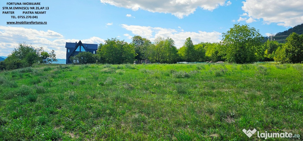 Teren intravilan,cadru natural de poveste,Scaricica-Gloduri,Al.cel Bun