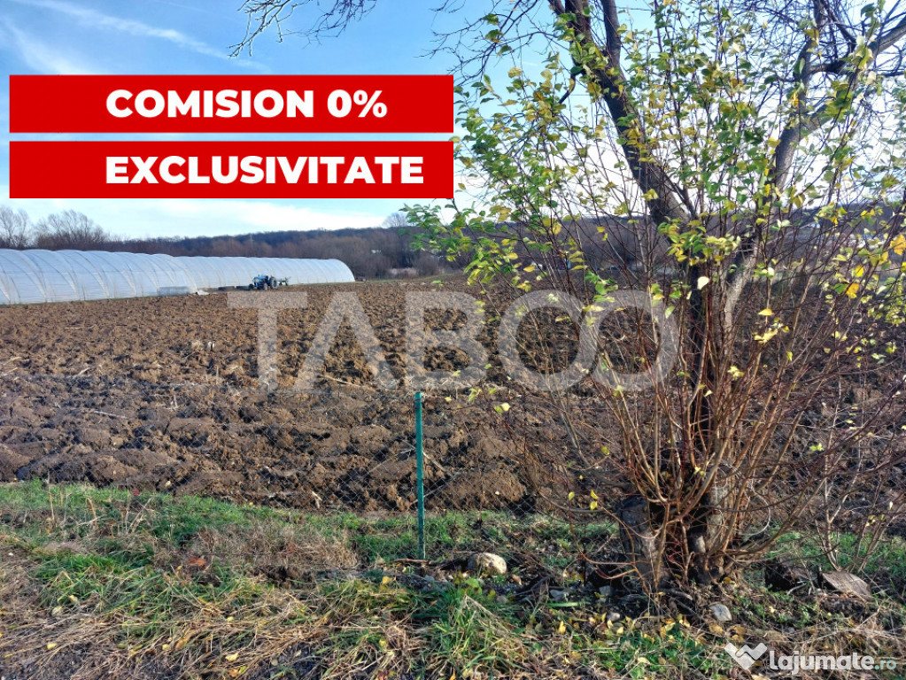 Teren intravilan 1687 mp pentru cabana zona de gradini Cisna