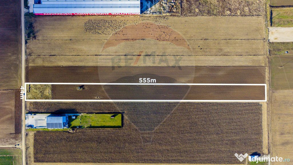 COMISION 0% Teren 25,000mp Ghimbav / Strada Sanzienei