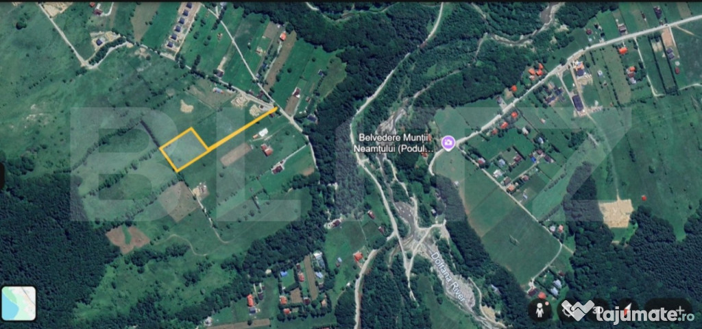 OPORTUNITATE:Teren deosebit în Valea Doftanei