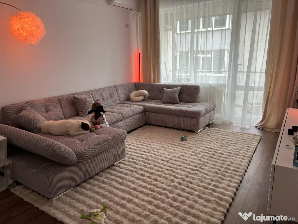 Apartament cu 3 camere, 2 bai Mobilat si Utilat - 84 MP - Metrou