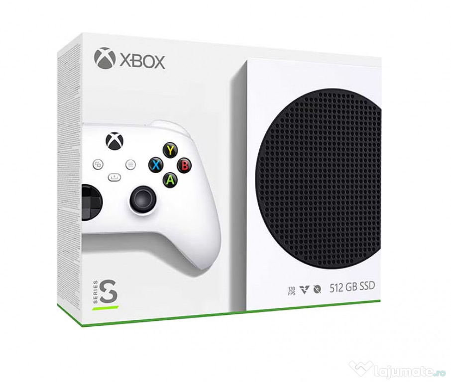 Vând Xbox One S 512 GB - Ediție Completă + Controller Roz Original