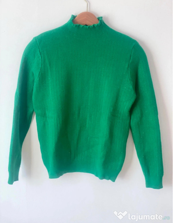 Pulover de iarnă verde