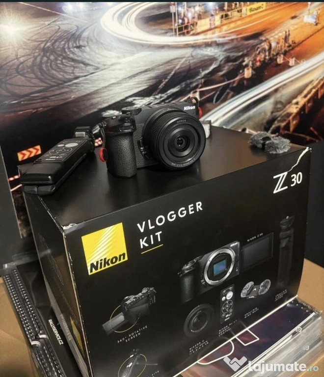 Nikon Z30 , kit vlog