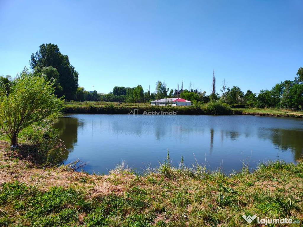 Teren 18.247 mp cu balta de pescuit – Misca, Comuna Chi...