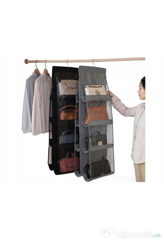 Organizator pentru genți, pantofi .Curier metalic