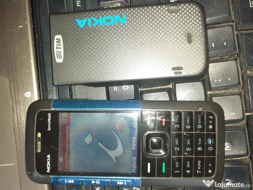 Nokia 5310 ExpressMusic, functioneaza, farà baterie, nu trimit