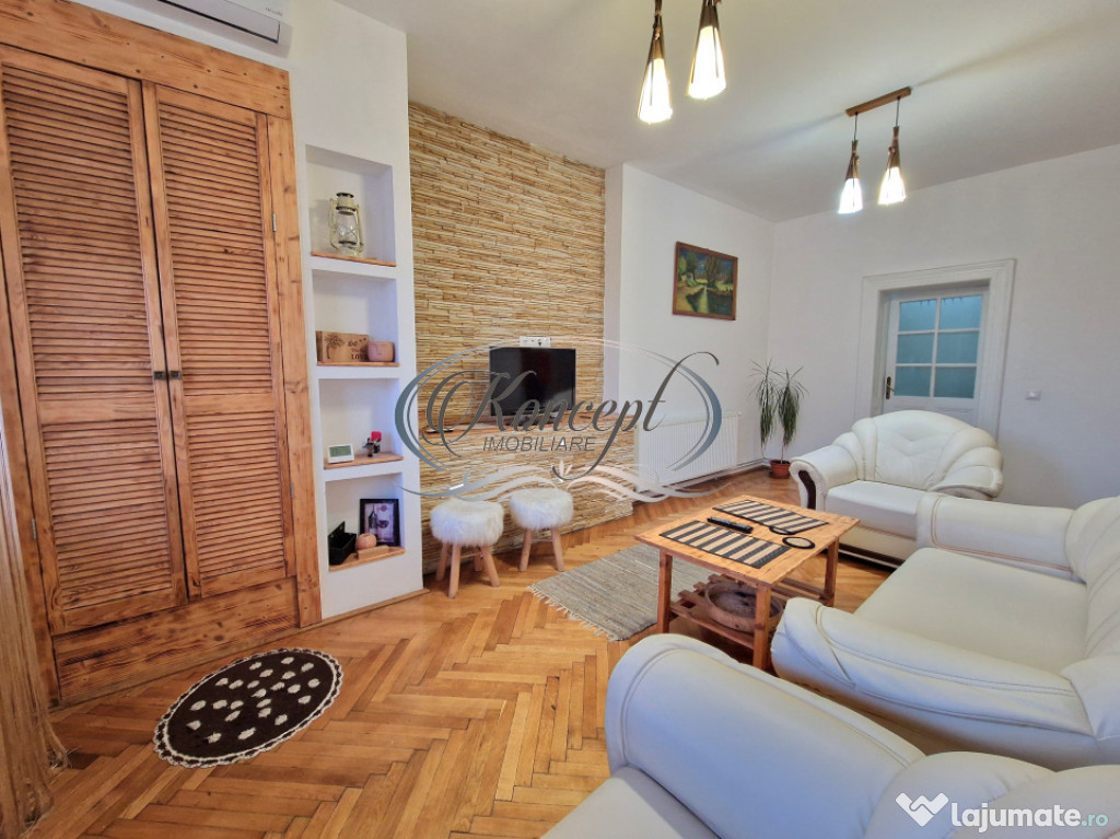 Apartament cu gradina si atmosfera boema, zona Semicentrala