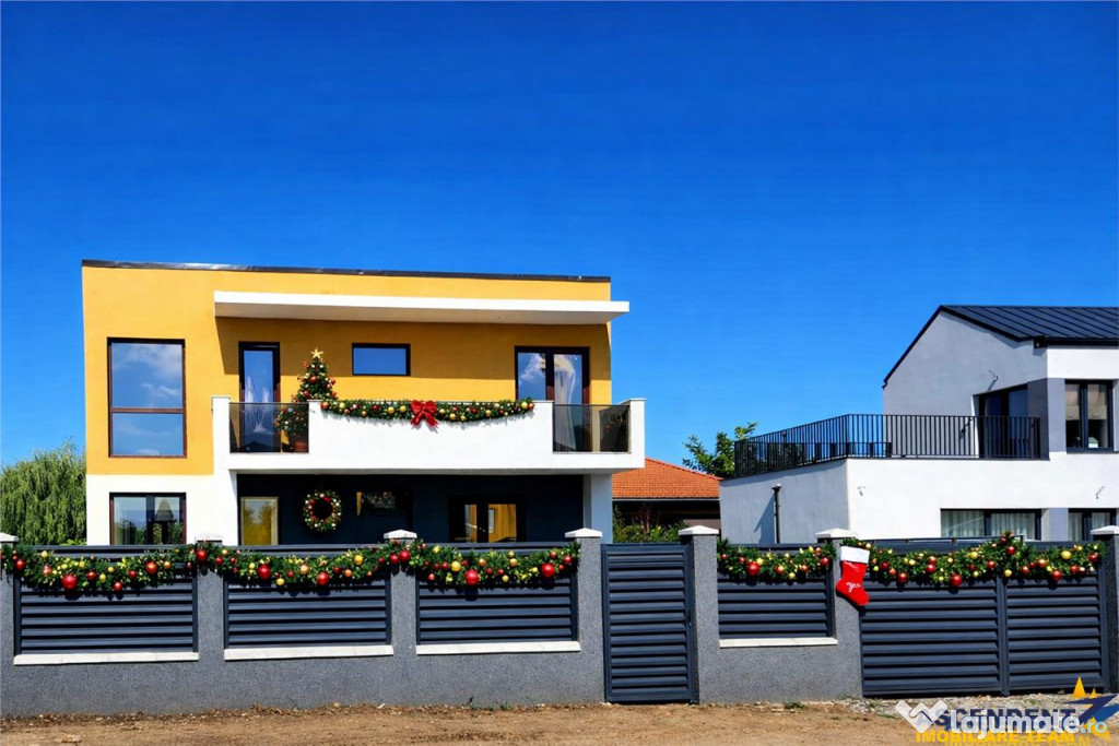 Vila superba cu 5 camere, intabulata 2025, P E, toate utilit