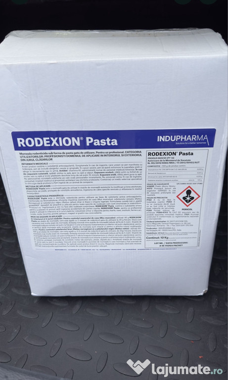 Momeala pasta pliculete pentru sobolani 10kg