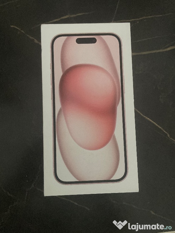 Iphone 15 -Pink- nou / sigilat