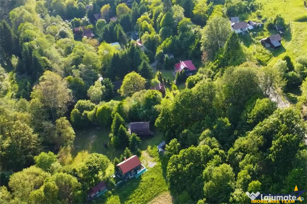 FILM!Casa cabana 2.000 mp teren in miracolul naturii autenti