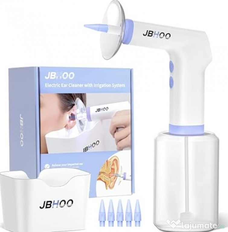 Set de curatare a urechilor, 4 moduri de presiune