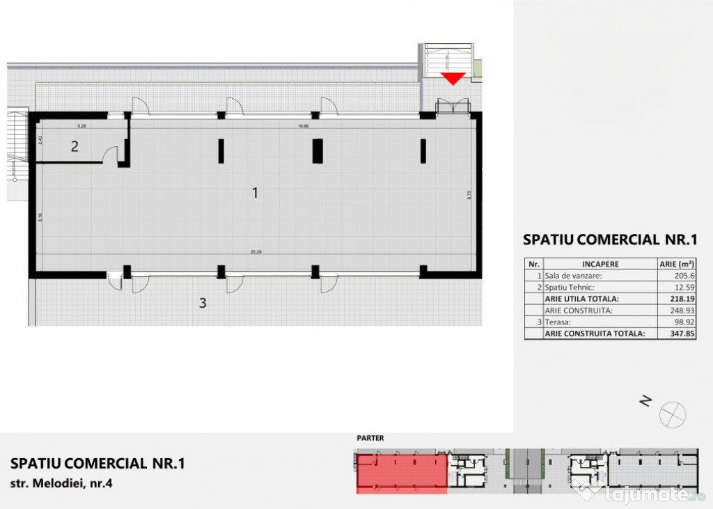 Spatiu Comercial, Zorilor, langa liceul Waldorf, 0% Comision