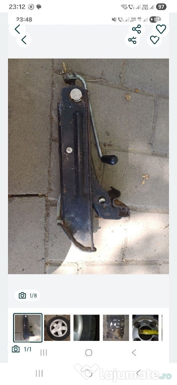 Cric auto compatibil dacia logan .reno clio