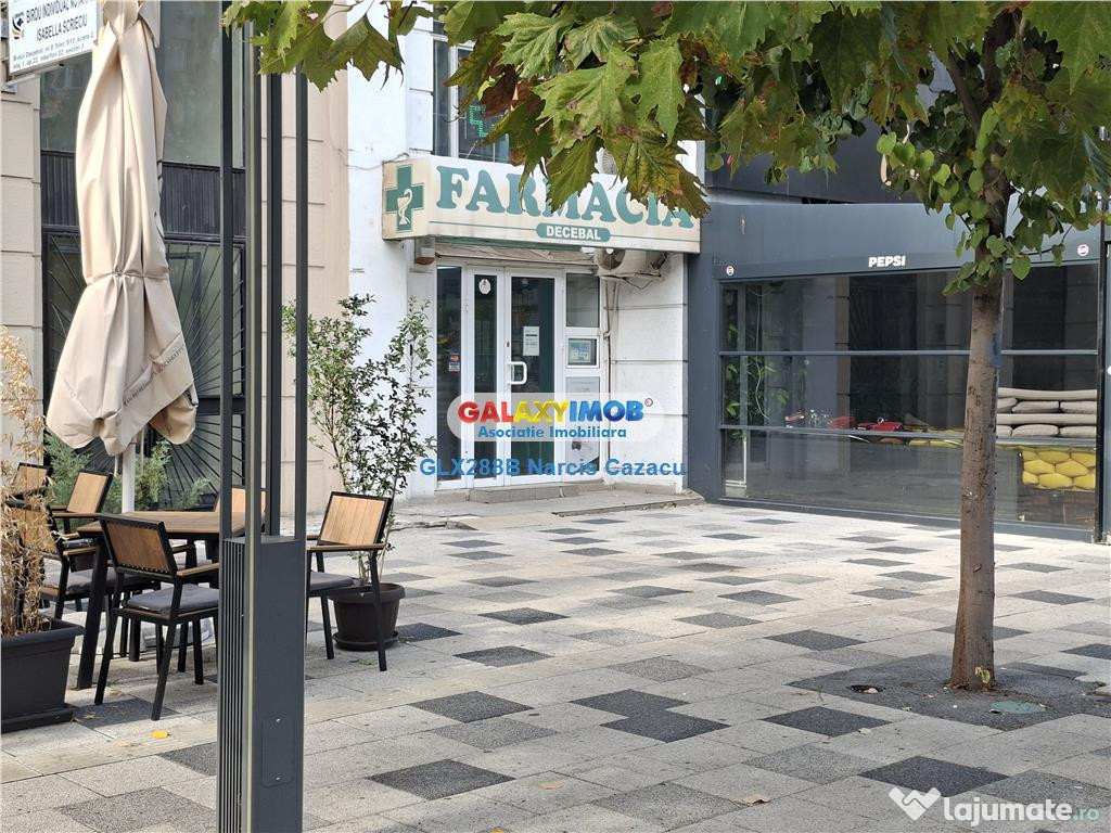 Decebal Spatiu comercial de inchiriat parter 30 mp etaj 28 m
