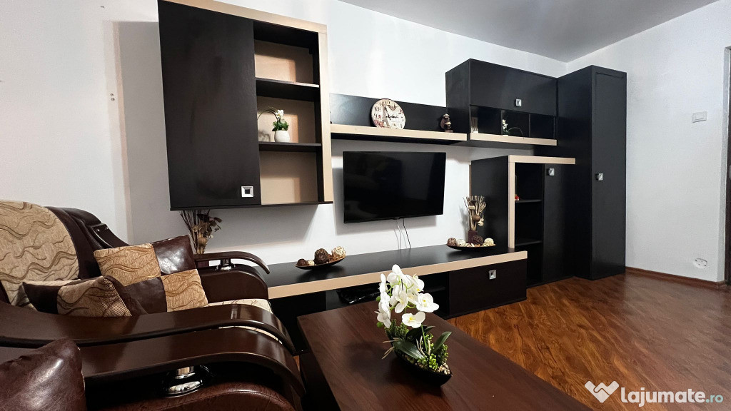 Închiriez apartament 2 camere, Orizont, complet mobilat și utilat