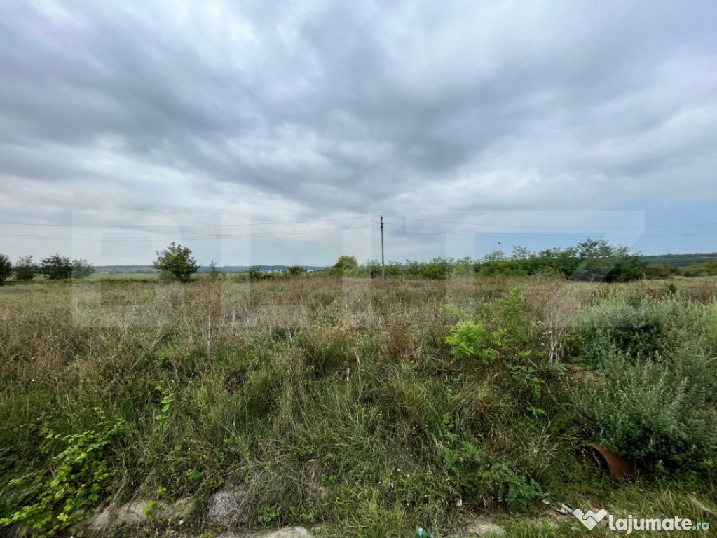 Teren industrial Isalnita 76m deschidere la E70, 2806mp