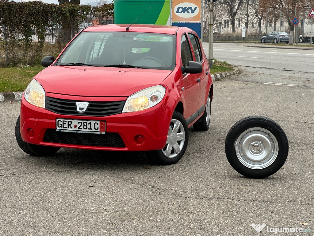 Dacia Sandero*1.2 benzina*aer conditionat*km:122.764*Tuv Germania*2010