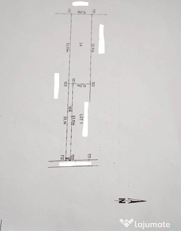 Teren 959 mp, langa case, zona Cartier Tei