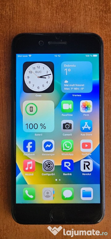 IPhone 8 Plus 256GB, culoare Space Grey