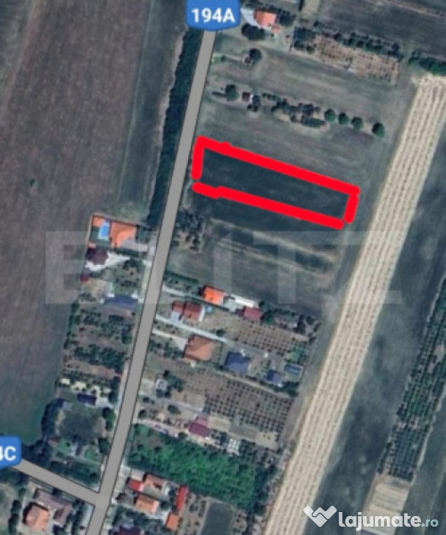 Teren intravilan de vanzare, 2.500 mp, Str Gorunului