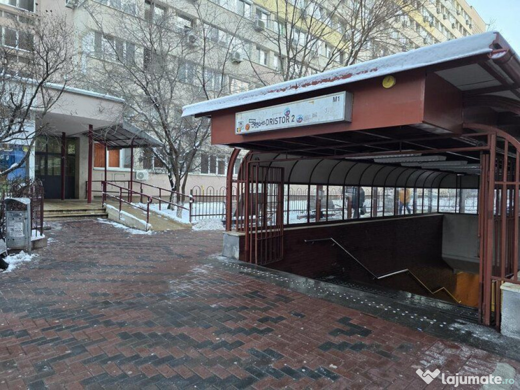 Garsoniera 34mp la gura de metrou Dristor renovata complet