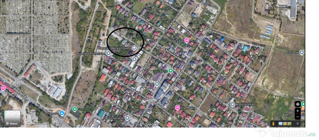 Teren intravilan Constanta zona Kamsas