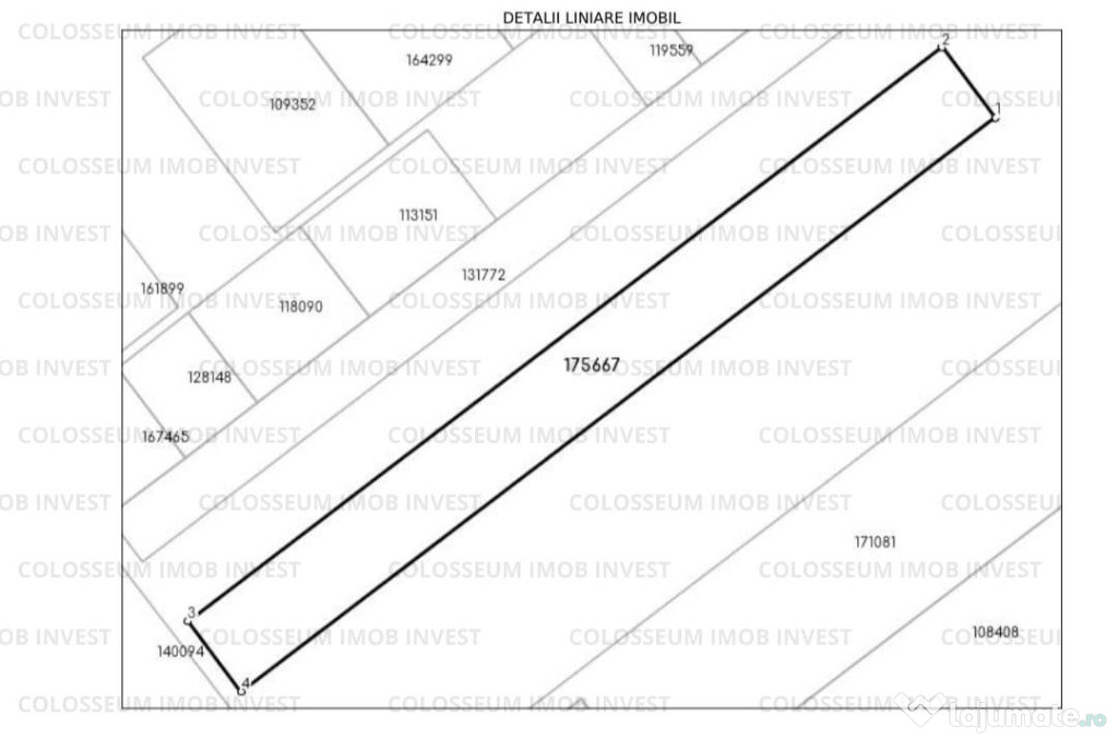 COLOSSEUM: Teren intravilan brasov toate utilitatile zona Cheffler