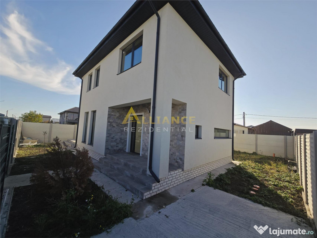 Vila individuala - 4 camere - 2 bai - pod-pompa de caldura-i