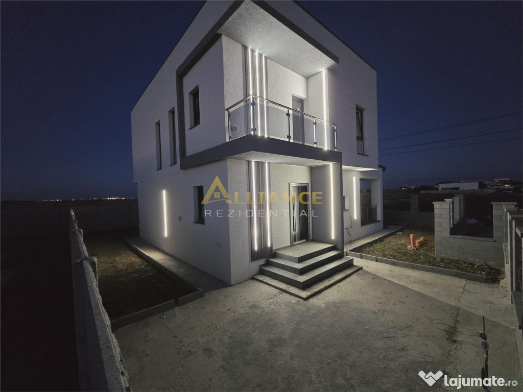 Vila individuala - 4 camere - 3 bai - incalzire pardoseala -