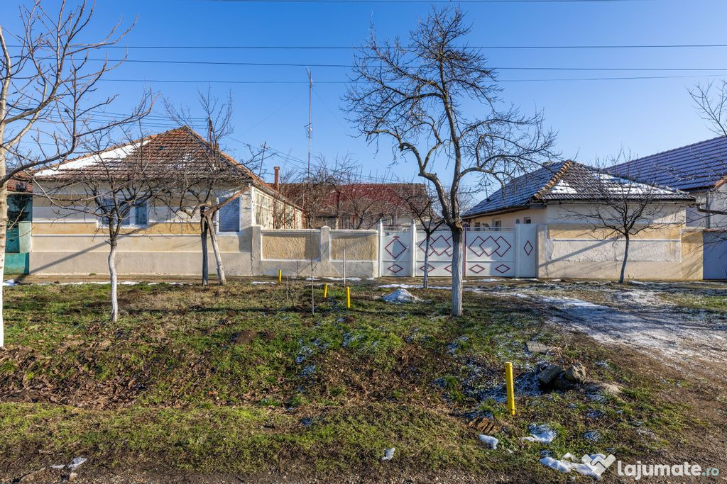 Gospodarie autentică bănățeană, cu teren generos și...