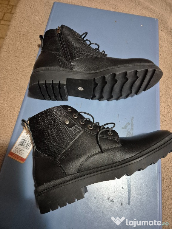 Ghete barbatesti BIG Star, piele naturala, supercalitate, 46, noi