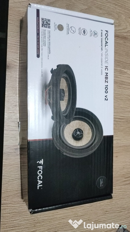 Boxe Focal INSIDE Mercedes-Benz C-Class 1 mare + 2 mici (fără fire)