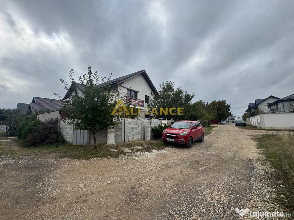 Casa tip duplex P 1E - 3 camere 2 bai - teren 200mp
