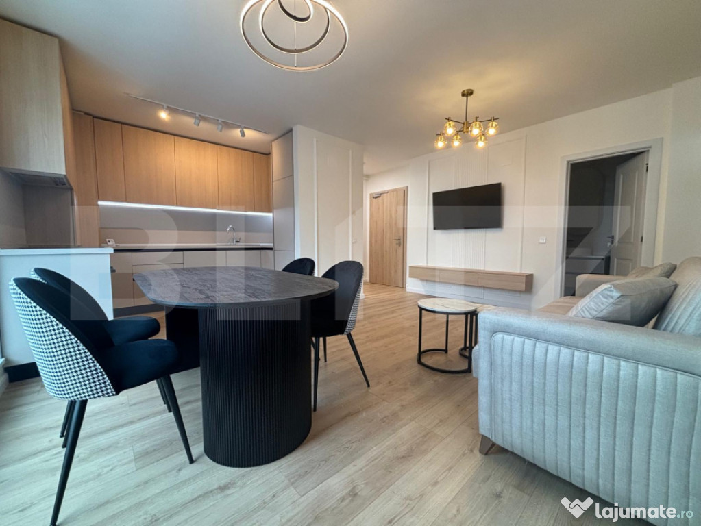 Apartament 2 camere, lux, 60 mp, parcare, intermediar, petfr