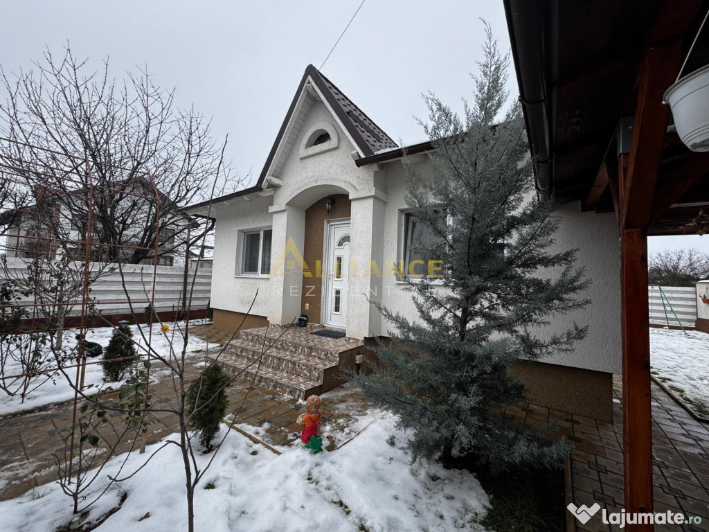 Casa individuala mobilata - 4 camere 1 baie - teren 251 mp -