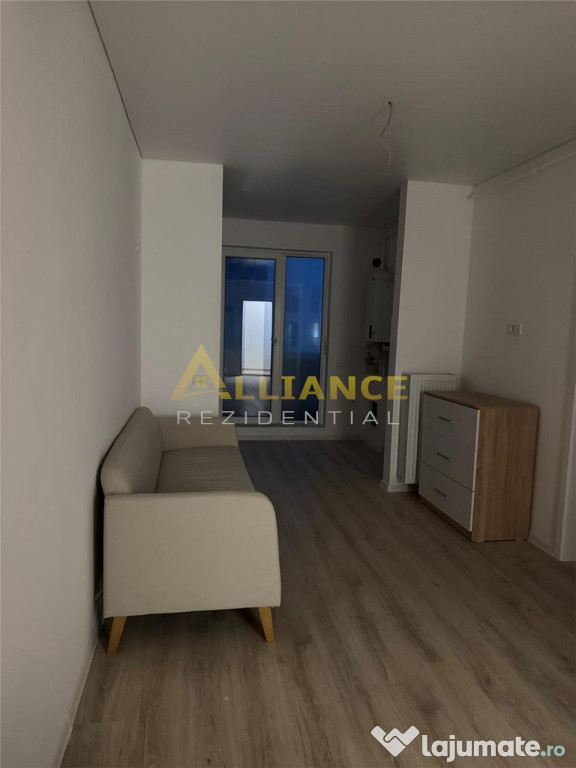 Apartament 2 camere tip studio, mobilat si utilat, parcare s
